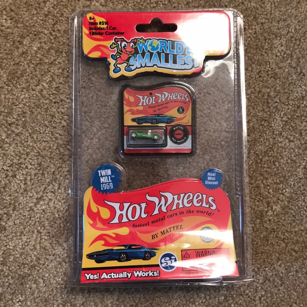 Worlds Smallest Hot Wheel